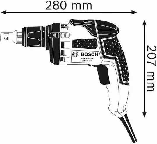 Bosch GSR 6-45 TE Trockenbauschraubendreher Elektrisch 701W