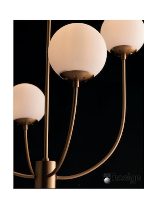 Fan Europe Themys Pendant Chandelier for 4 Bulbs E14, E.14 Bronze