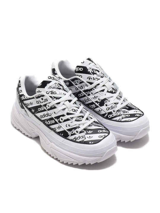 Adidas Kiellor Γυναικεία Chunky Sneakers Cloud White / Core Black