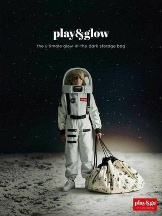 Play&go Space Glow In The Dark Activity Mat White 140x140cm