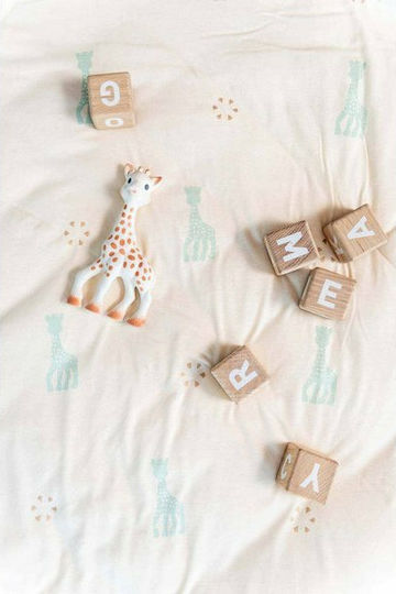 Play&go Παιδικό Στρώμα Παιχνιδιού από Ύφασμα Sophie La Girafe Τιρκουάζ 40cm