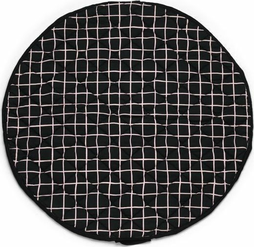 Play&go Lama Χαλάκι Δραστηριοτήτων Μαύρο 120x120cm
