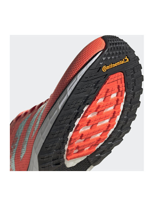 Adizero Adios 5 Sport Shoes Running Signal Coral / Silver Metallic / Core Black
