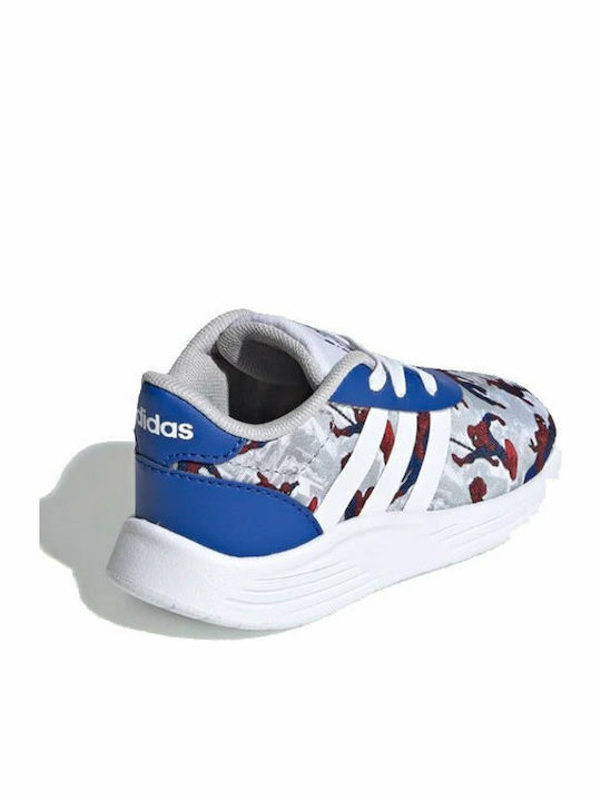 Lite Racer 2.0 I Kids Sports Shoes Running with Laces Royal Blue / Cloud White / Scarlet
