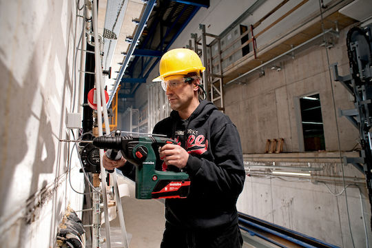 Metabo KHA 36 LTX Impact Demolition Hammer Battery Brushless 36V 2x5.2Ah with Chuck SDS Plus / Quick 600795650