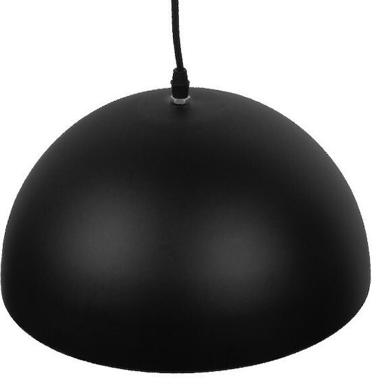 GloboStar Medea Black Bell Pendant Ceiling Light with E27 Socket 30x30x16cm