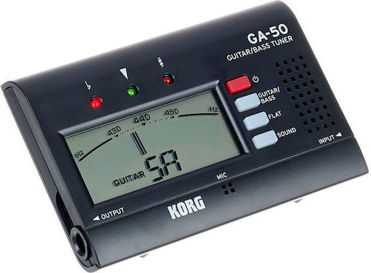 Korg Κουρδιστήρι GA-50 σε Μαύρο Χρώμα