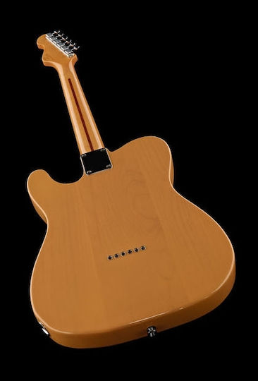 Vintage V52 ReIssued Ηλεκτρική Κιθάρα T Style με SS Διάταξη Μαγνητών Butterscotch