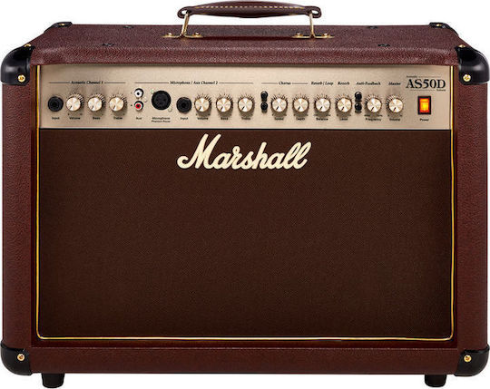 Marshall AS50D Combo Ενισχυτής Ακουστικών Οργάνων 2 x 8" 50W Καφέ