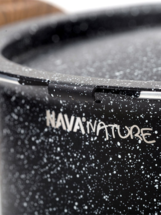 Nava Nature Βαθιά Κατσαρόλα από Αλουμίνιο 4.5lt / 22cm