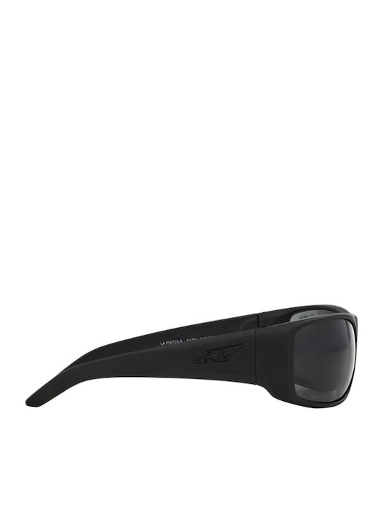 Arnette La Pistola Bărbați Ochelari de soare cu Negru Rame din plastic Cadru și Negru Lentilă