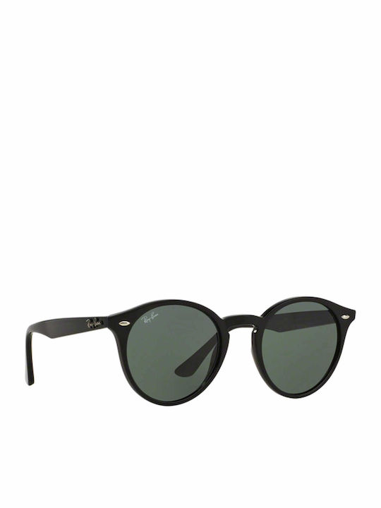 Ray Ban Унисекс Слънчеви Очила с Черна Пластмасова Рамка и Зелени Стъкла RB2180 601/71