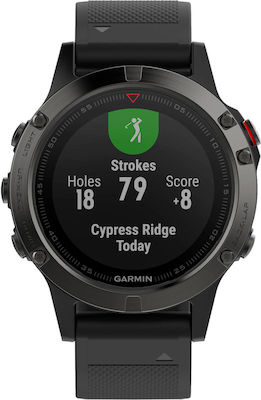Garmin Fenix 5 (Slate Gray with Black Band)
