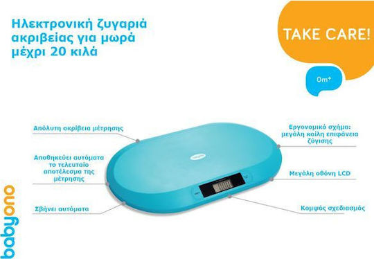 Babyono Cântar Digital Pentru Bebeluşi