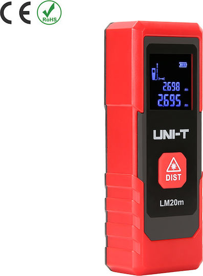 Uni-T Μέτρο Laser LM20m με Δυνατότητα Μέτρησης 20m