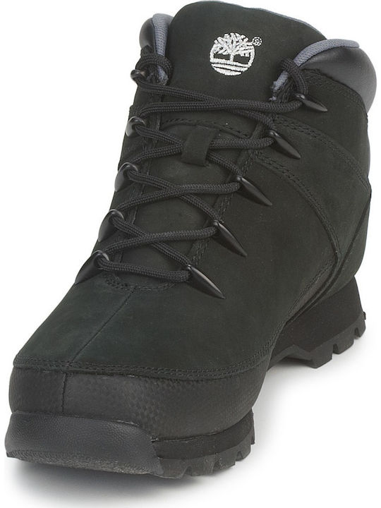 Timberland Euro Sprint Hiker Ανδρικά Ορειβατικά Μποτάκια Μαύρα