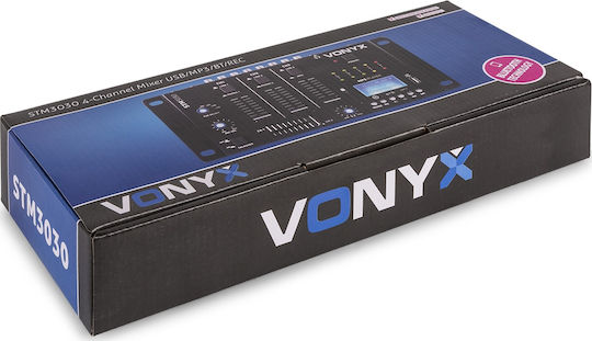 Vonyx STM3030 172.990 Combiner Analogic 4.0 Canale și Bluetooth