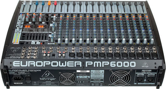 Behringer PMP6000 12 XLR Inputs