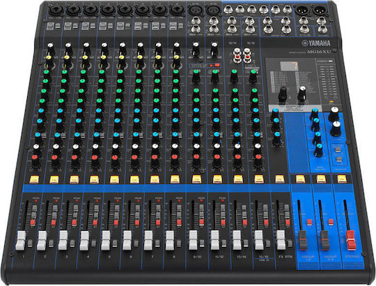 Yamaha MG-16-XU H020.00089 10 XLR Inputs