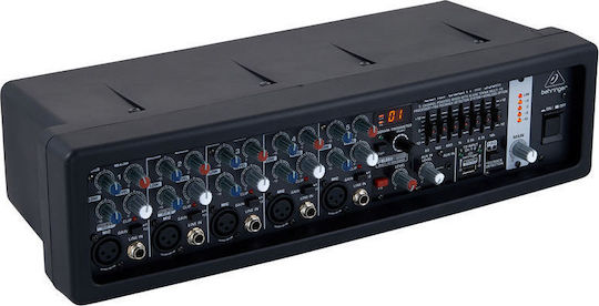 Behringer PMP 550M E007552 Самоусилваща Аналогова конзола 5 канала с Фантомно захранване & 5 XLR входове