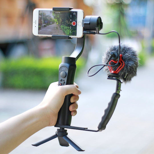 Boya BY-MM1 Electret Μικρόφωνο Shock Mounted Δημοσιογραφικό