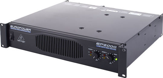 Behringer EP-2000 Τελικός Ενισχυτής PA 2 Καναλιών 500W/4Ω 350W/8Ω