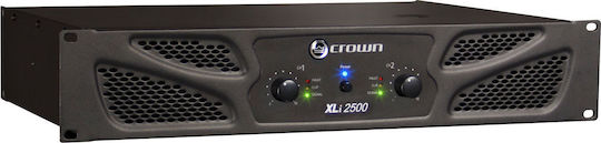 Crown Audio XLi 2500 PA Power Amplifier 2 Channels 750W/4Ω 500W/8Ω Black