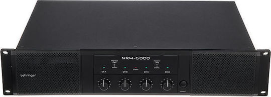 Behringer NX4-6000 Τελικός Ενισχυτής PA 2 Καναλιών 860W/4Ω 440W/8Ω