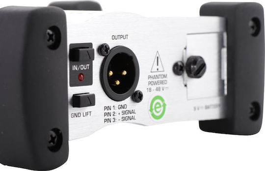 Behringer DI-100 Active 1 Channel DI Box with Phantom Power and Battery