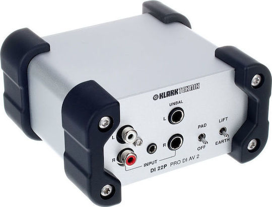 Klark Teknik DI-22P Παθητικό DI Box 2 Καναλιών
