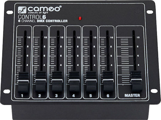Cameo Control 6 DMX Controller Κονσόλα Φωτισμού με 6 Κανάλια Ελέγχου