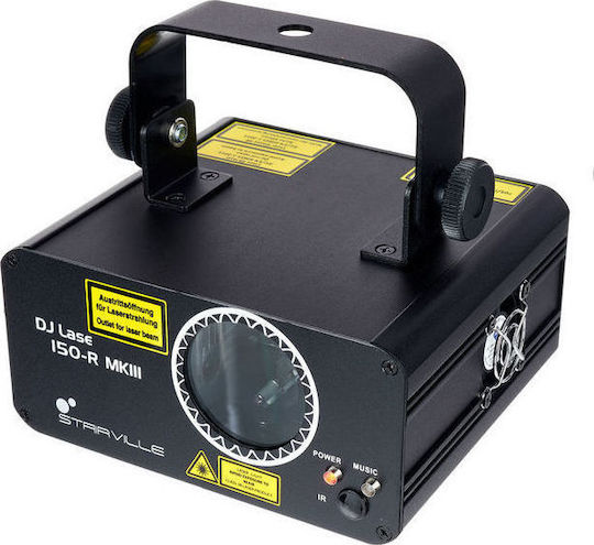 Stairville Laser Grinda DMX DJ 150 R MK III IR Roșu