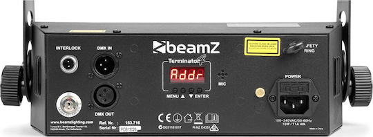 BeamZPro Strobe Light LED DMX Terminator IV Double Moon Κόκκινο / Πράσινο