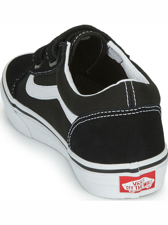 OLD SKOOL V Παιδικά Sneakers με Σκρατς Μαύρα