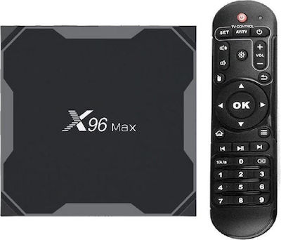 TV Box X96 Max 4K UHD με WiFi USB 2.0 4GB RAM και 32GB Αποθηκευτικό Χώρο με Λειτουργικό Android 8.1