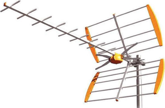Televes L 790 112140 Outdoor TV Antenna (Does not Require Power Supply) Orange