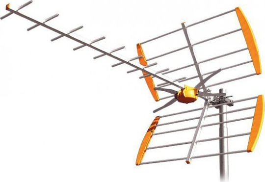Televes L 790 112140 Outdoor TV Antenna (Does not Require Power Supply) Orange