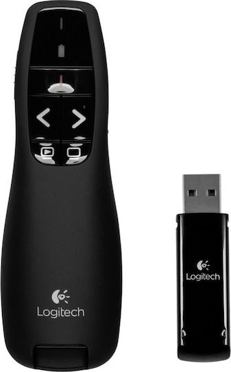 Logitech Presenter R400 με Κόκκινο Laser και Πλήκτρα Slideshow