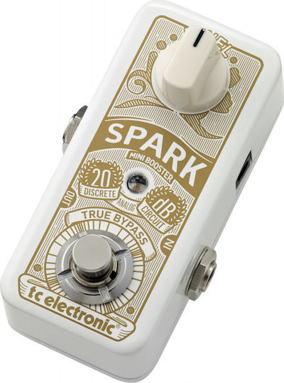 TC Electronic Spark Mini Pedale Wirkung Booster Elektroakustische Instrumente, E-Gitarre und E-Bass