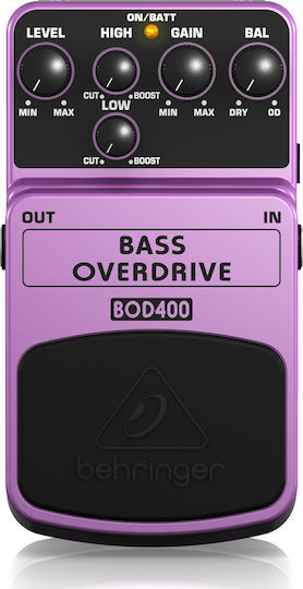 Behringer BOD400 Pedals Effect Over­drive Electric Bass
