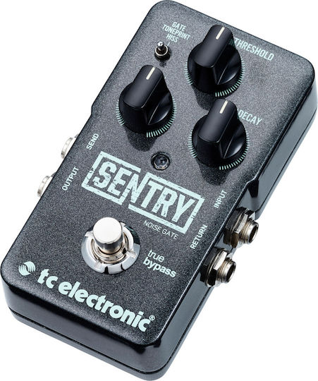 TC Electronic Sentry 960815001 Πετάλι Effect Noise Gate Ηλεκτροακουστικών Οργάνων, Ηλεκτρικής Κιθάρας και Ηλεκτρικού Μπάσου