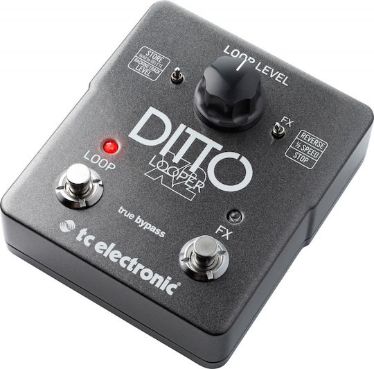 TC Electronic Ditto X 2 Pedală Efectul Looper Chitară electrică și Bas electric