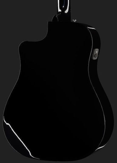 Fender Semi-Acoustic Guitar CD-60S CE Cutaway Black