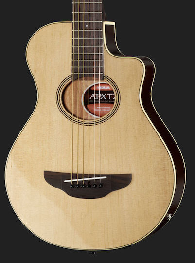 Yamaha Semi-Akustik Gitarre APXT2 Ausschnitt Natürlich