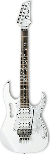 Ibanez JEM 555 Електрическа Китара Stratocaster с HSH Конфигурация на Пикапите Бял