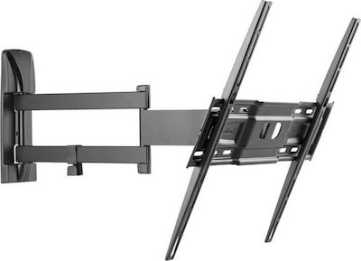 Meliconi SlimStyle 400 SDR TV Wall Mount with Extension Arm Until 80" and 30kg