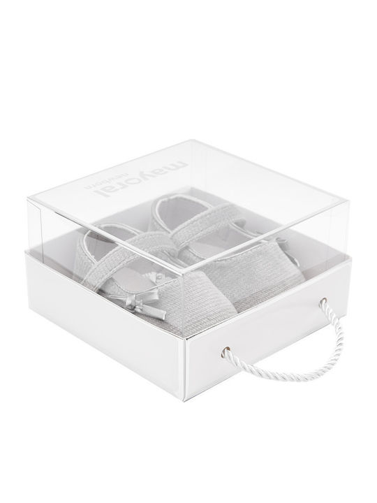 Mayoral Baby Ballerinas Gray