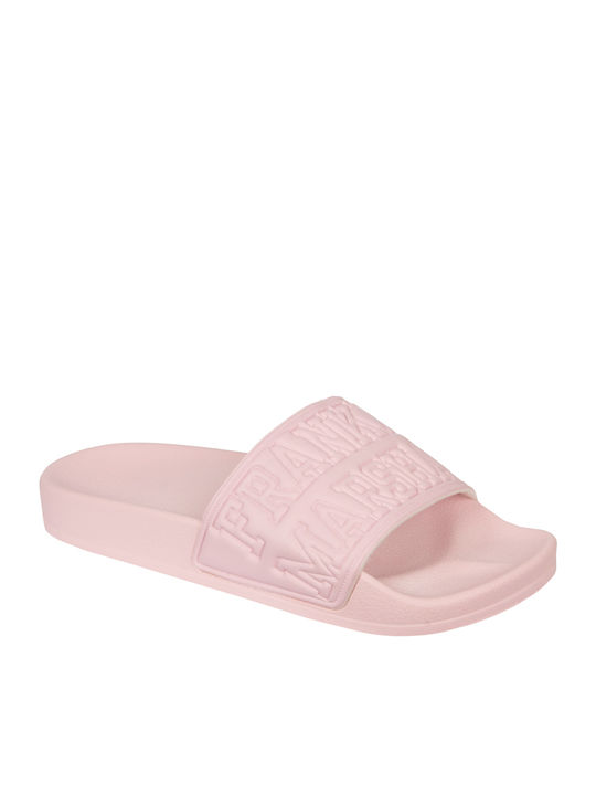 Slides in Rosa Farbe