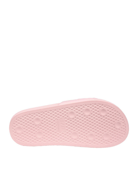 Slides in Rosa Farbe