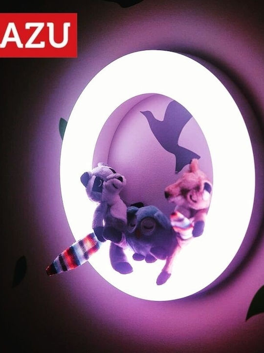 Zazu Nursery Night Light Fay Rex Otis USB White with Sensor